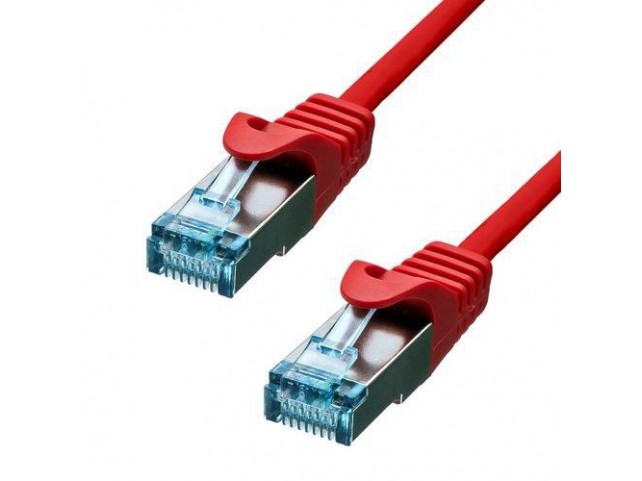 ProXtend CAT6A S/FTP CU LSZH Ethernet  Cable Red 30cm