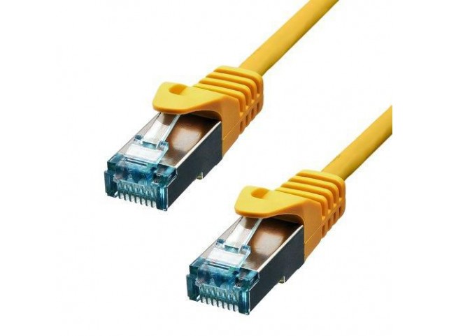 ProXtend CAT6A S/FTP CU LSZH Ethernet  Cable Yellow 30cm