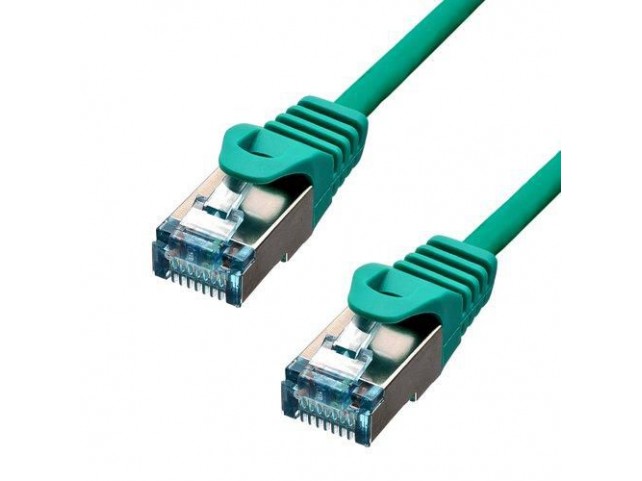 ProXtend CAT6A S/FTP CU LSZH Ethernet  Cable Green 50cm
