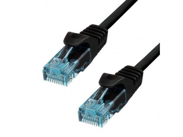ProXtend CAT6A U/UTP CU LSZH Ethernet  Cable Black 25cm