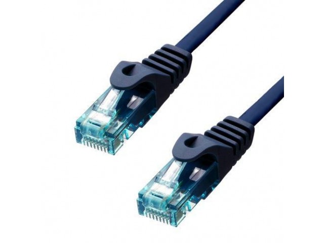 ProXtend CAT6A U/UTP CU LSZH Ethernet  Cable Blue 25cm