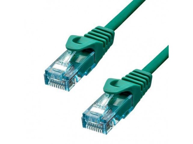 ProXtend CAT6A U/UTP CU LSZH Ethernet  Cable Green 25cm