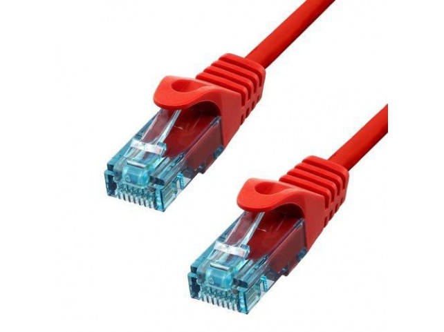 ProXtend CAT6A U/UTP CU LSZH Ethernet  Cable Red 25cm