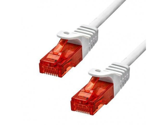 ProXtend CAT6 U/UTP CU LSZH Ethernet  Cable White 20cm