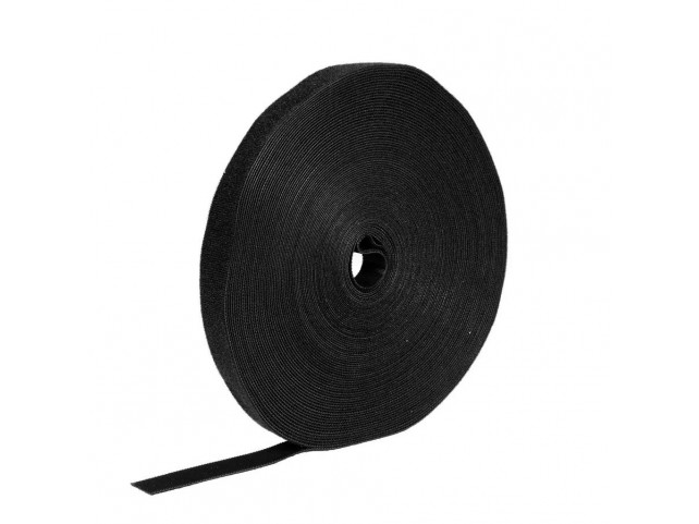 ProXtend Hook and Loop Roll 10m x 10mm  Black