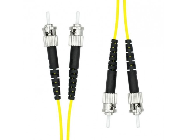 ProXtend ST-ST UPC OS2 Duplex SM Fiber  Cable 0.5M