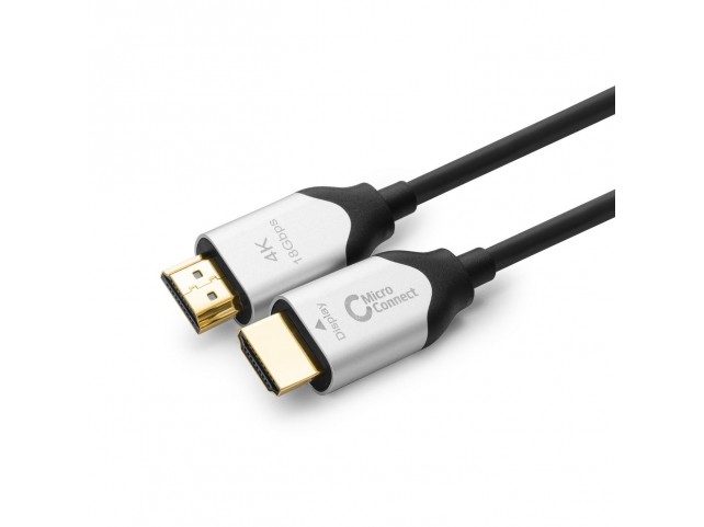 MicroConnect High Speed Active Optic HDMI  2.0 Cable 10m HDMI 2.0 4K