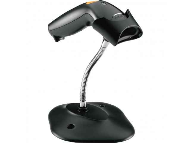 Zebra LS1203, USB Kit, Black. Inc:  Cable USB and Stand EMEA,