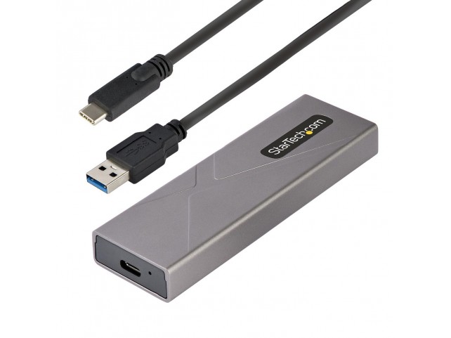 StarTech.com Usb-C 10Gbps To M.2 Nvme Or  M.2 Sata Ssd Enclosure -