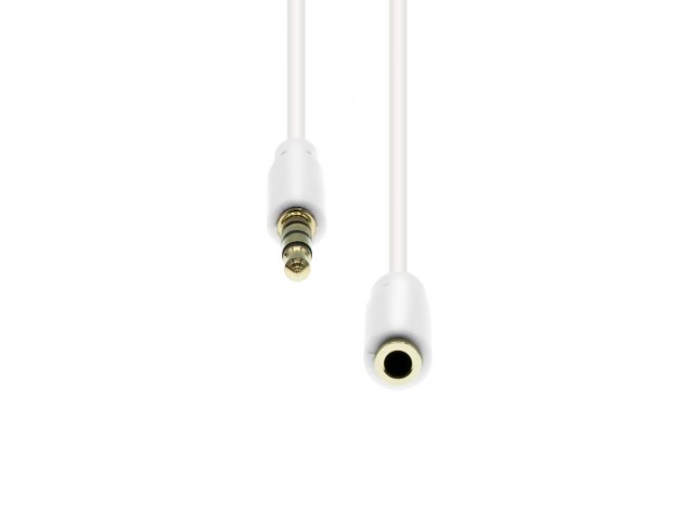 ProXtend 4-Pin Slim Extension Cable  White 0.5M