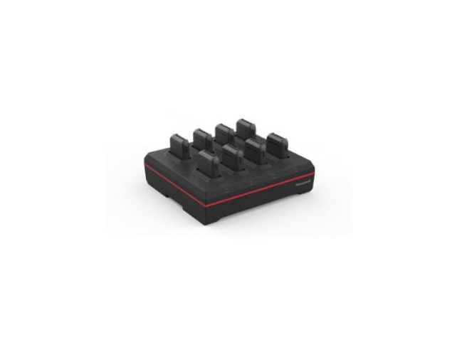 Honeywell 8 bay 8675i battery charger  with power supply. Charges