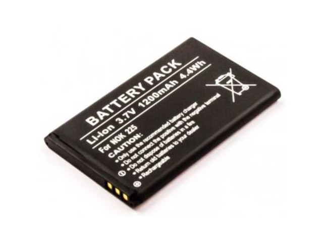 CoreParts Battery for Nokia Mobile  4.44Wh Li-ion 3.7V 1200mAh