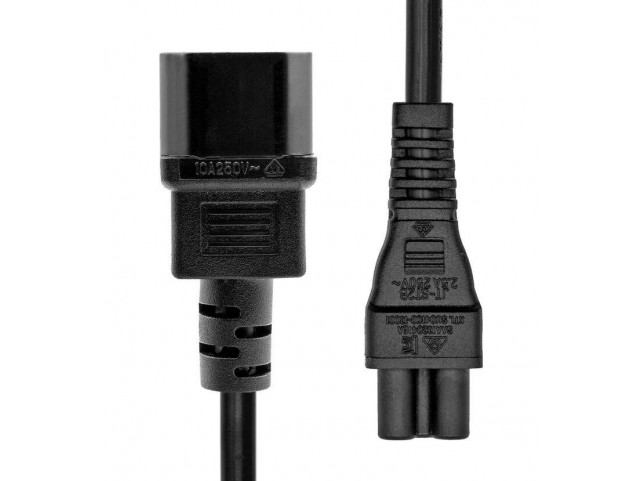ProXtend Power Cord C14 to C5 1M Black  