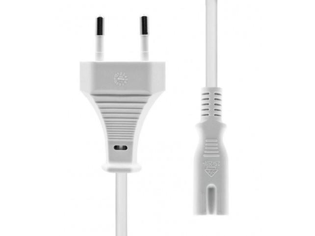 ProXtend Power Cord Euro to C7 3M White  