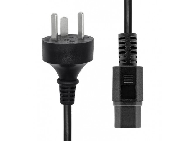 ProXtend Power Cord Denmark EDB to C15  1M Black