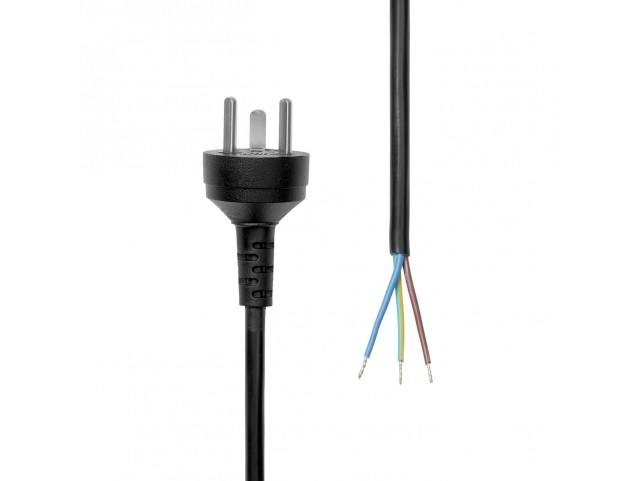 ProXtend Power Cord Denmark EDB to  Open End 1M Black