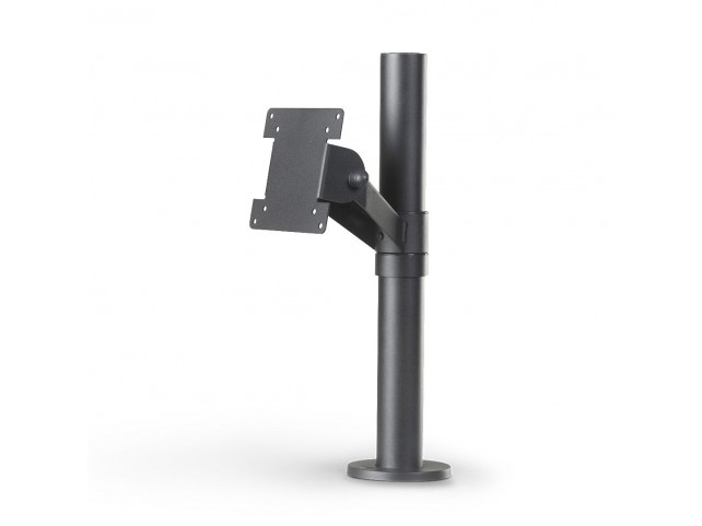 Ergonomic Solutions New VESA 75/100 Pole Mount -  BLACK