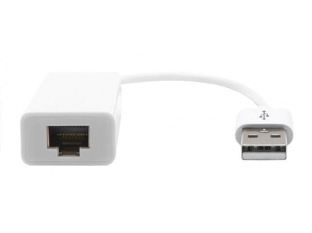 ProXtend USB-A 2.0 to Ethernet Adapter  PXE Boot White