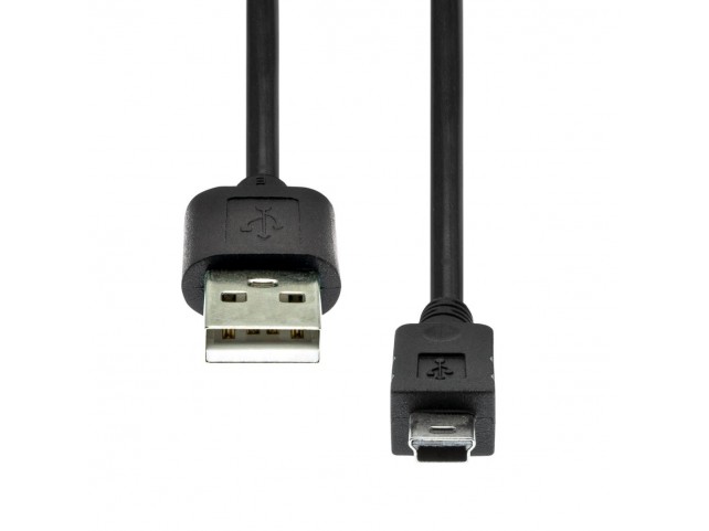 ProXtend USB 2.0 A to Mini B 5P M/M  Black 0.5M