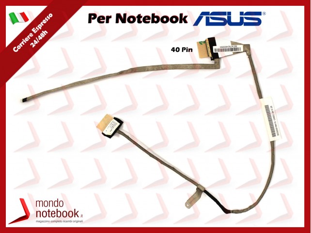 Cavo Flat LCD ASUS K93SV K93S K93SM K93SU X93S A93S K95 PBL80