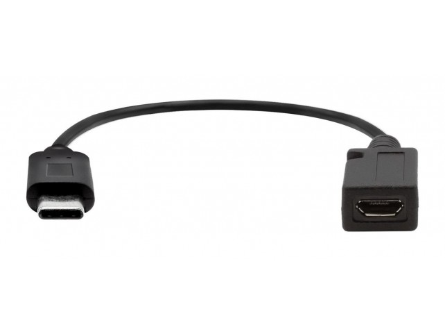 ProXtend USB-C to USB 2.0 Micro B  adapter 20cm black