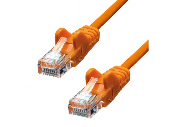 ProXtend CAT5e U/UTP CCA PVC Ethernet  Cable Orange 15m