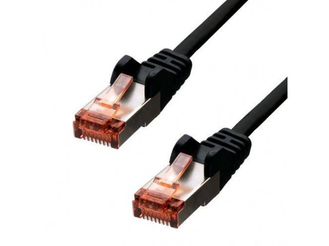 ProXtend CAT6 F/UTP CCA PVC Ethernet  Cable Black 30cm