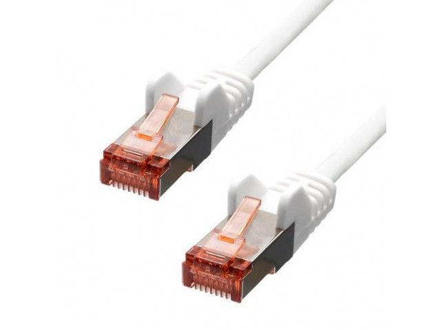ProXtend CAT6 F/UTP CCA PVC Ethernet  Cable White 30cm
