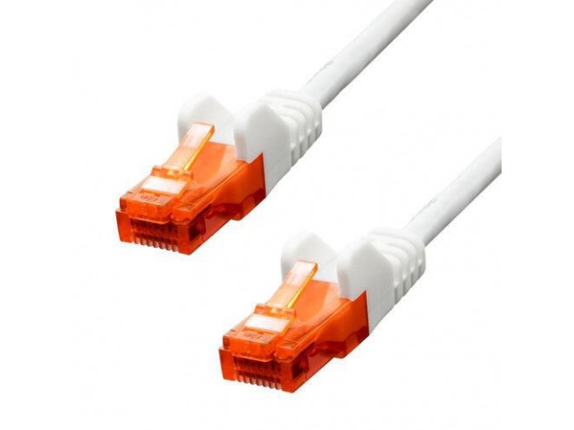 ProXtend CAT6 U/UTP CCA PVC Ethernet  Cable White 1.5m