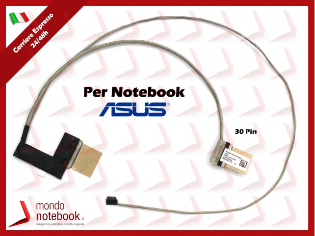 Cavo Flat LCD ASUS VivoBook X570 X570UD X570ZD A570 FX570UD (30 Pin) FHD