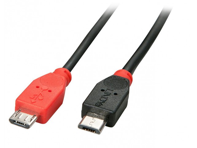 Lindy Usb 2.0 Cable Micro-B/  Micro-B Otg, 0.5M