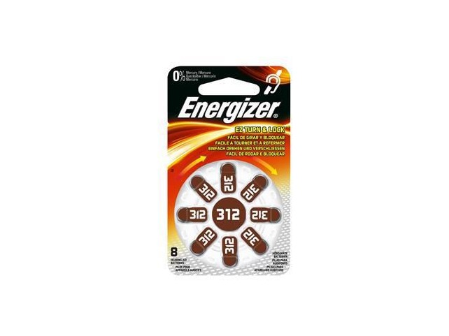 Energizer Hear.aid Battery Zinc Air 31  8-pak