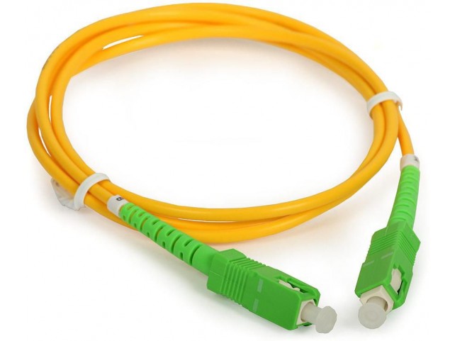 MicroConnect SC/APC-SC/APC 1.5m OS2 Simplex  1.5 meter