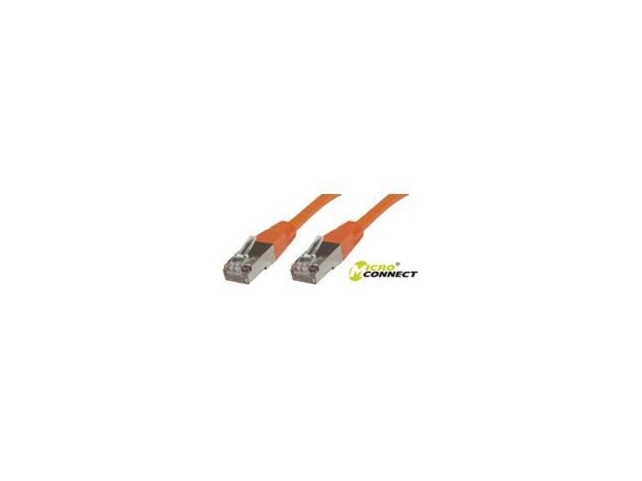 MicroConnect S/FTP CAT6 5m Orange LSZH  PiMF (Pairs in metal foil)