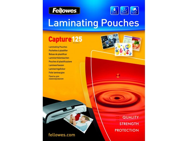 Fellowes Imagelast A4 125 Micron  Laminating Pouch - 100 Pack