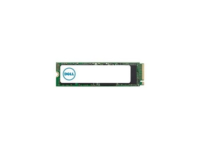 Dell 512GB, SSD, PCIe-34, M.2,  22mm/80mm/1.5mm, NVMe, Single