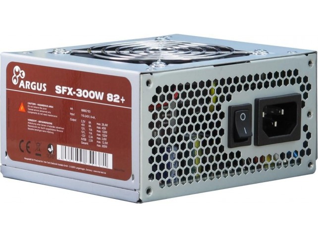Inter-Tech Sfx-300W Power Supply Unit  20+4 Pin Atx Atx Grey