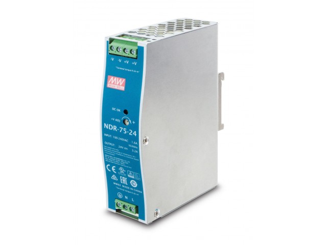 Planet 24V, 75W Din-Rail Power Supply  (DR-75-24)