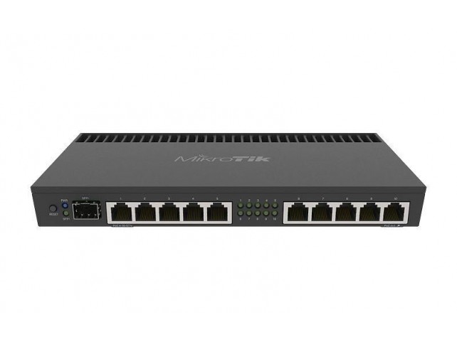 MikroTik RouterBOARD 4011iGS+RM  10x1000-T, 1xSFP+, RouterOS