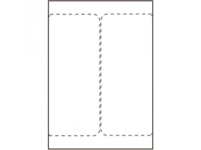 Capture Ship-label 105 x 220mm. For  laser/inkjet printers. Two