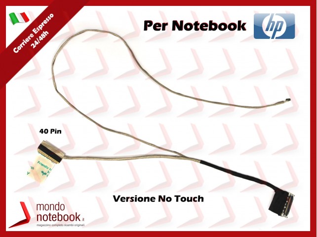 Cavo Flat LCD HP 15-N 15-F Series (Versione No Touch)