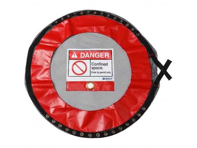 Brady Ventilated Lockable Covers,  Confined Space - Small