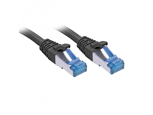 Lindy 2m Cat.6A S/FTP TPE  Network  Cable, Black