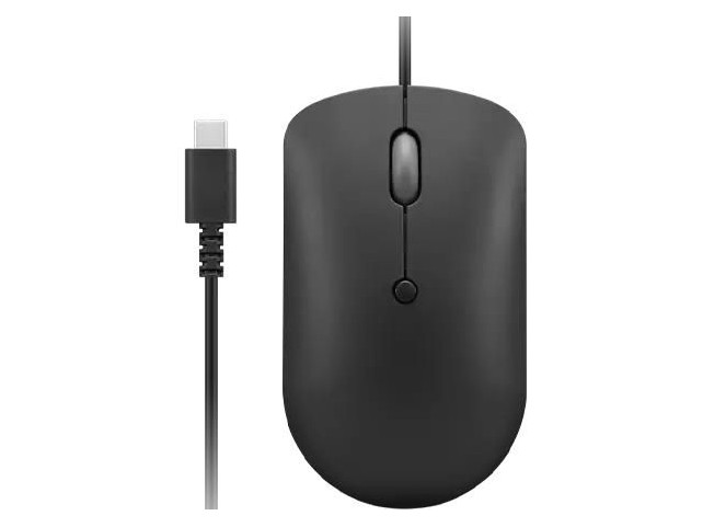Lenovo Mouse Ambidextrous Usb Type-C  Optical 2400 Dpi