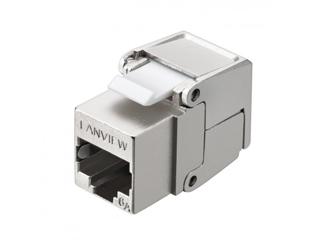 Lanview Cat6a Shielded flip jack  keystone