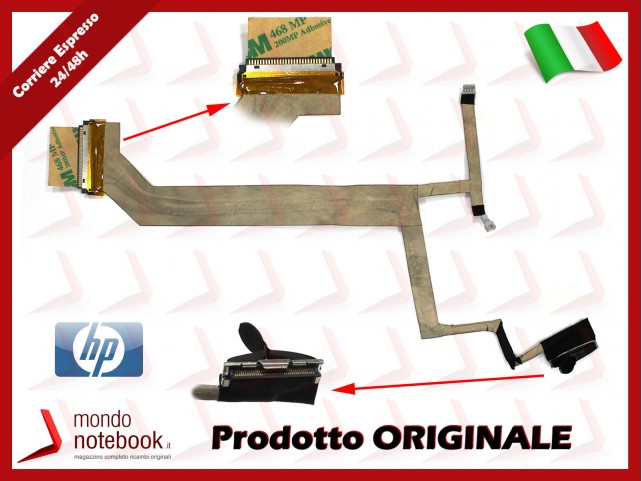 Cavo Flat LCD HP DV6-1000 DV6-1100 DV6-1200 Series (Versione 1)