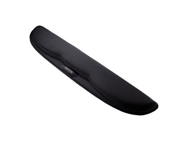 Esselte Keyboard wrist rest with gel  Black sort