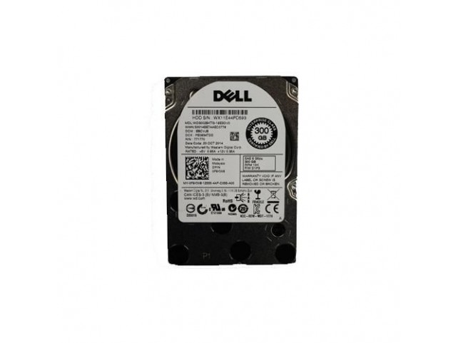 HDD 300GB 10K SAS  F9KW8, 2.5", 300 GB, 10000 RPM