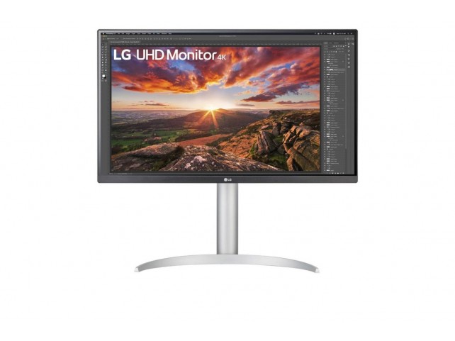 LG 68.6 Cm (27") 3840 X 2160  Pixels 4K Ultra Hd Led Silver