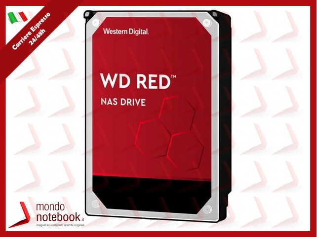 HD WD SATA3 2TB 3.5" RED INTELLIPOWER 256mb cache 24x7 - NAS HARD DRIVE - WD20EFAX